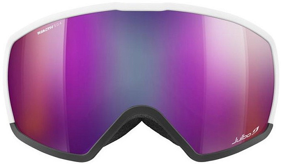 Горнолыжная маска Julbo Hit Otg Reactiv 0-4 High Contrast White/Black - Фото 2 большая