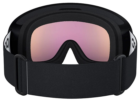 Горнолыжная маска POC Fovea Uranium Black/Partly Sunny Orange - Фото 4 большая