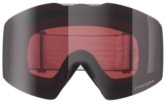 Горнолыжная маска Oakley Fall Line L Matte Black/Prizm Garnet - Фото 2 большая