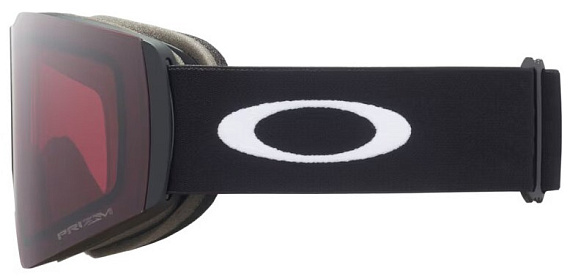 Горнолыжная маска Oakley Fall Line L Matte Black/Prizm Garnet - Фото 4 большая