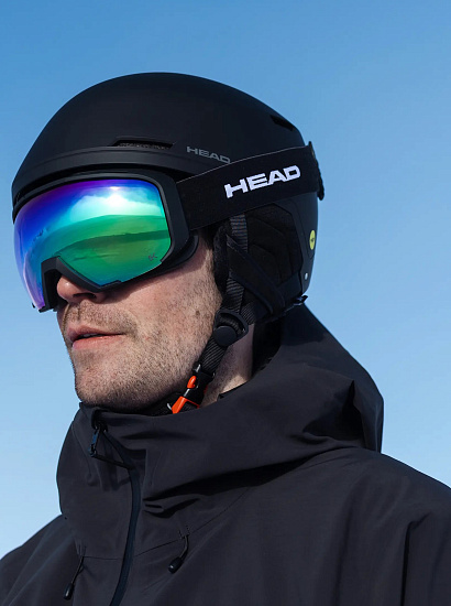 Горнолыжная маска Head OTG 5K Photo Black/Photo Green - Фото 2 большая