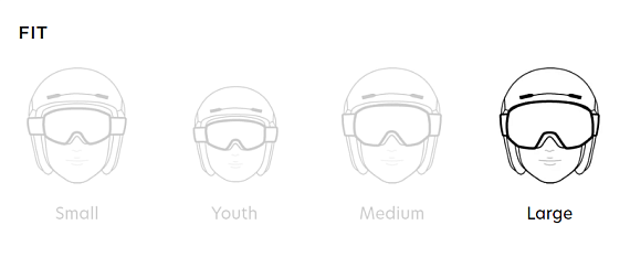 Горнолыжная маска Salomon Radium Pro Sigma Rosin/Black Gold - Фото 5 большая