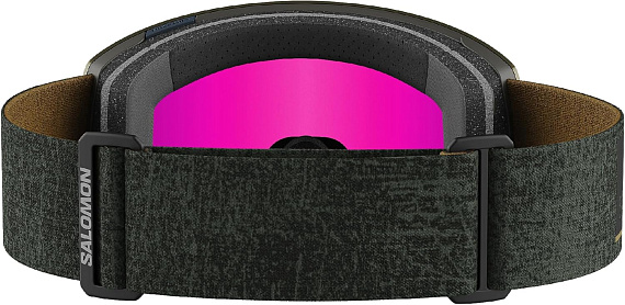 Горнолыжная маска Salomon Radium Pro Sigma Rosin/Black Gold - Фото 3 большая