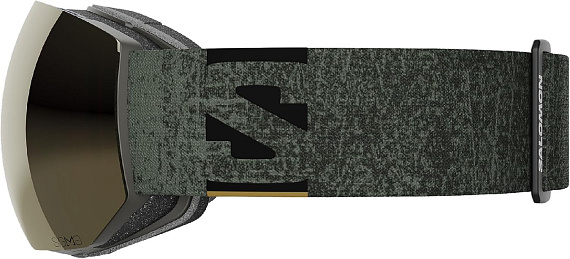 Горнолыжная маска Salomon Radium Pro Sigma Rosin/Black Gold - Фото 4 большая