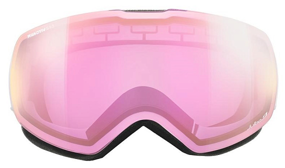 Горнолыжная маска Julbo Shadow Reactiv 1-3 High Contrast White - Фото 3 большая