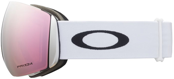 Горнолыжная маска Oakley Flight Deck L Matte White/Prizm Rose Gold - Фото 4 большая