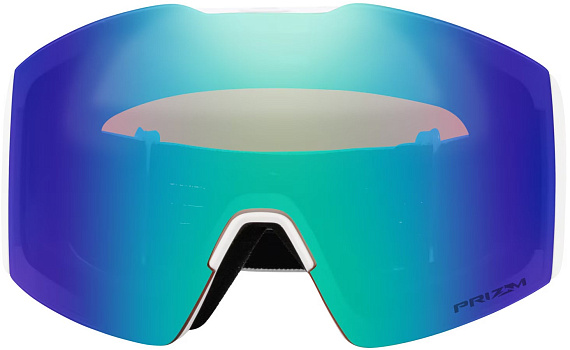 Горнолыжная маска Oakley Fall Line L Matte White/Prizm Argon Iridium - Фото 2 большая