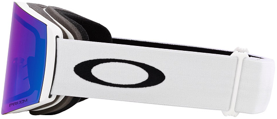 Горнолыжная маска Oakley Fall Line L Matte White/Prizm Argon Iridium - Фото 4 большая