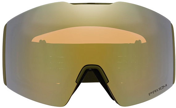 Горнолыжная маска Oakley Fall Line L Matte Dark Brush/Prizm Sage Gold Iridium - Фото 2 большая