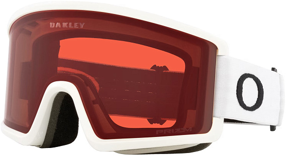 Горнолыжная маска Oakley Target Line L Matte White/Prizm Rose - Фото 1 большая