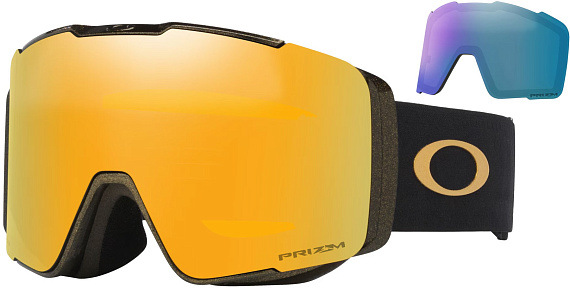 Горнолыжная маска Oakley Line Miner Pro L 50Th Anniversary/Prizm 24K & Prizm Iced - Фото 2 большая