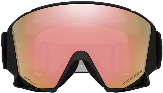 Горнолыжная маска Oakley Flow Scape L Matte Black/Prizm Rose Gold & Prizm Iced - Фото 3 большая