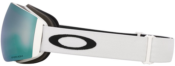 Горнолыжная маска Oakley Flight Deck Pro M Matte White/Prizm Sapphire & Prizm Iced - Фото 2 большая