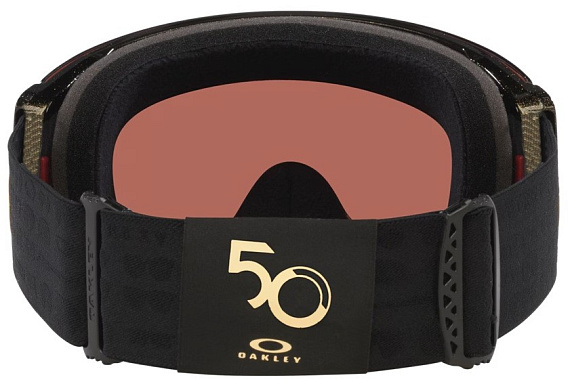 Горнолыжная маска Oakley Flight Deck Pro M Metallic Black Gold/Prizm 24K & Prizm Iced - Фото 4 большая