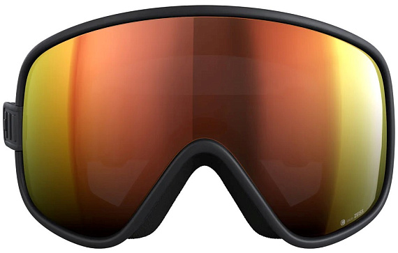 Горнолыжная маска POC Vitrea Uranium Black/Partly Sunny Orange - Фото 2 большая