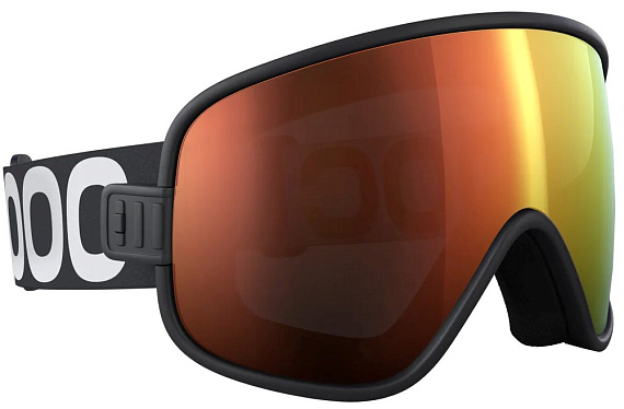 Горнолыжная маска POC Vitrea Uranium Black/Partly Sunny Orange - Фото 3 большая