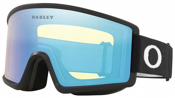 Горнолыжная маска Oakley Target Line L Matte Black/Hi Yellow - Фото 1 большая