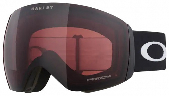 Горнолыжная маска Oakley Flight Deck L Matte Black/Prizm Snow Garnet - Фото 1 большая