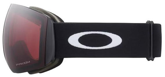 Горнолыжная маска Oakley Flight Deck L Matte Black/Prizm Snow Garnet - Фото 4 большая