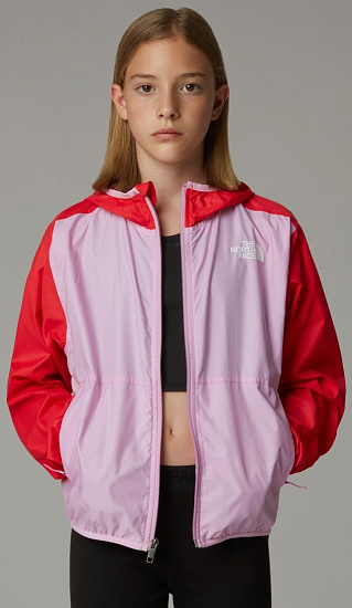 Куртка детская The North Face Tnf Cyclone Cyber Pink - Фото 5 большая