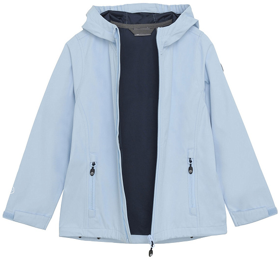 Куртка детская Color Kids Softshell Light weight Clear Sky - Фото 3 большая