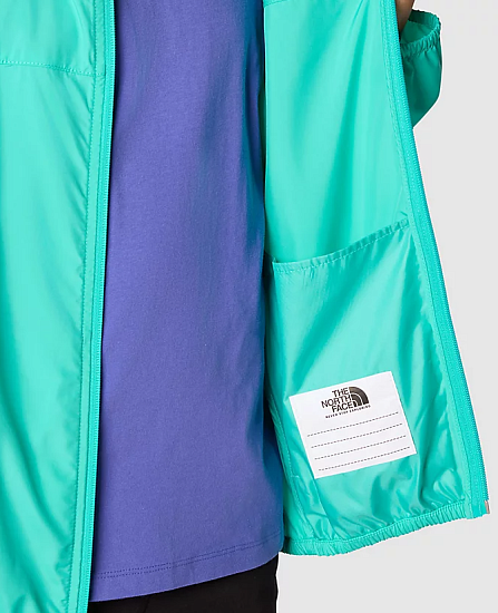 Куртка детская The North Face Never Stop Windwall Geyser Aqua - Фото 2 большая