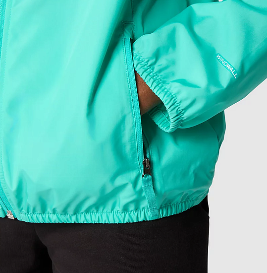 Куртка детская The North Face Never Stop Windwall Geyser Aqua - Фото 3 большая
