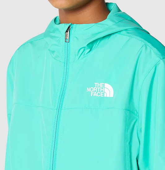 Куртка детская The North Face Never Stop Windwall Geyser Aqua - Фото 4 большая