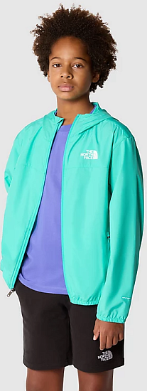 Куртка детская The North Face Never Stop Windwall Geyser Aqua - Фото 5 большая