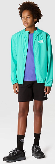 Куртка детская The North Face Never Stop Windwall Geyser Aqua - Фото 8 большая