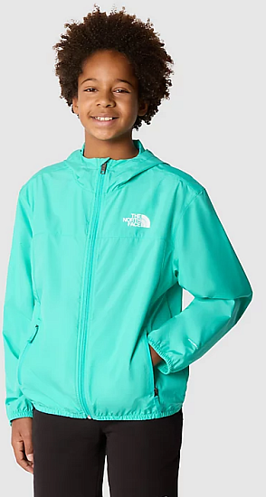 Куртка детская The North Face Never Stop Windwall Geyser Aqua - Фото 9 большая