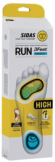 Стельки Sidas 3Feet Run Protect High - Фото 3 большая