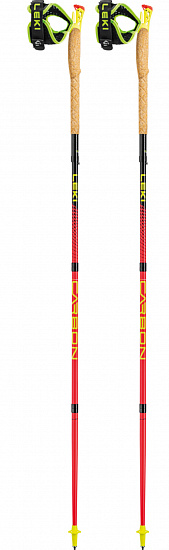 Палки Leki Ultratrail FX.One Bright Red/Black/Neonyellow - Фото 1 большая