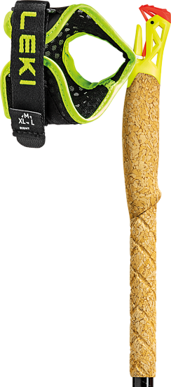 Палки Leki Ultratrail FX.One Bright Red/Black/Neonyellow - Фото 4 большая