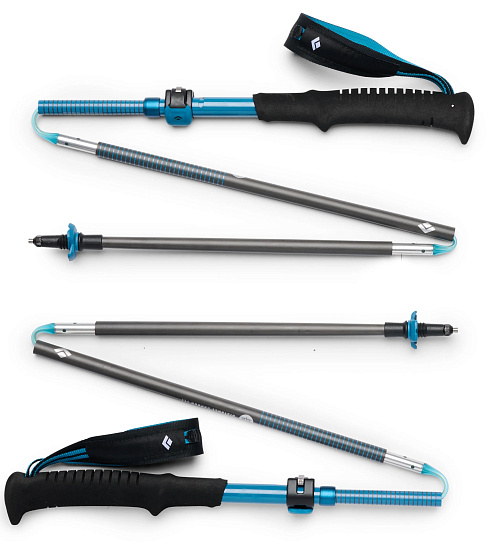 Треккинговые палки Black Diamond Distance Carbon Flz Desert Sky - Фото 2 большая