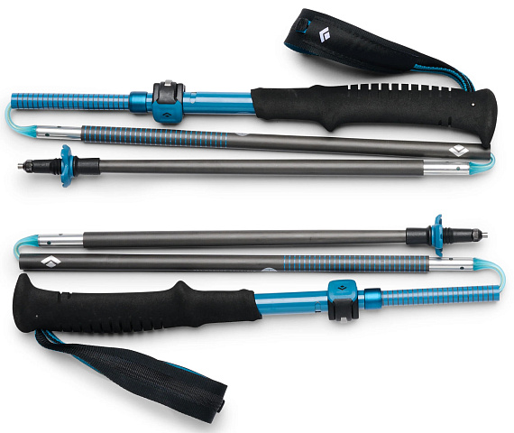 Треккинговые палки Black Diamond Distance Carbon Flz Desert Sky - Фото 3 большая