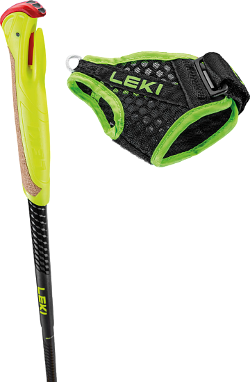 Палки Leki Evotrail FX.One TA Black/Yellow - Фото 5 большая