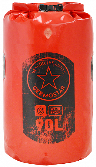 Гермомешок Germostar Pro ПВХ литой 90л Red - Фото 1 большая