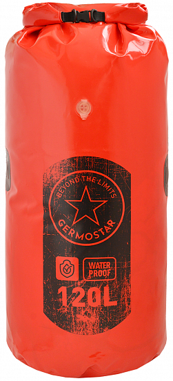 Гермомешок Germostar Pro ПВХ литой 120л Красный - Фото 1 большая