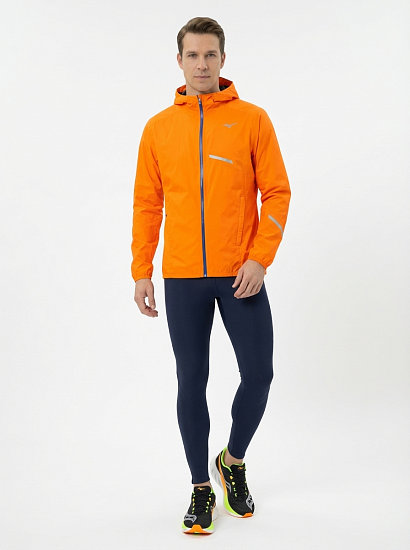 Куртка мужская Mizuno Waterproof 20K Er Tangelo - Фото 3 большая