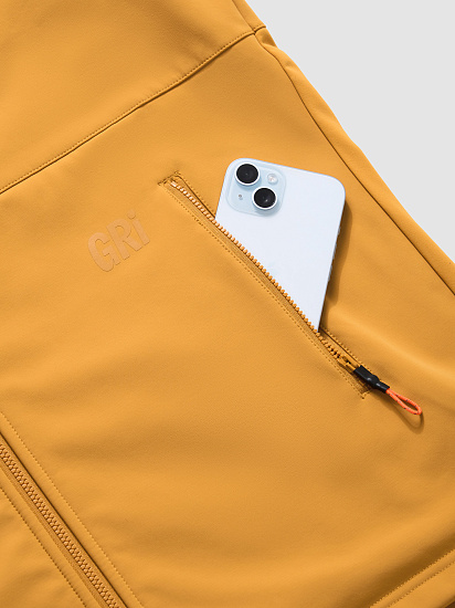 Куртка мужская GRI Норд Горчичный - Фото 15 большая