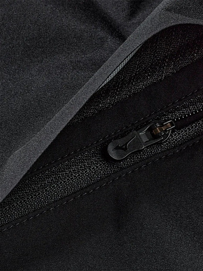 Куртка мужская Mizuno Tech Thermal Charge Black - Фото 6 большая