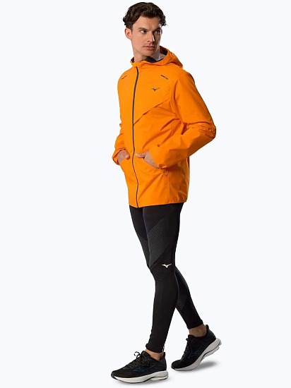 Куртка мужская Mizuno Tech Thermal Charge Tangelo - Фото 2 большая