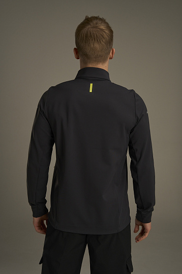 Куртка мужская Anta 852545608 Black - Фото 5 большая