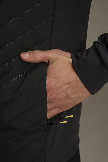 Куртка мужская Anta 852545608 Black - Фото 10 большая