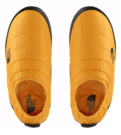 Тапки мужские The North Face Thermoball Traction Mule V Summit Gold/Tnf Black - Фото 3 большая