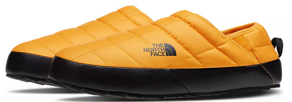 Тапки мужские The North Face Thermoball Traction Mule V Summit Gold/Tnf Black - Фото 5 большая