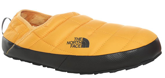 Тапки мужские The North Face Thermoball Traction Mule V Summit Gold/Tnf Black - Фото 1 большая