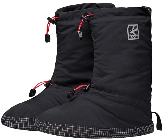 Пуховые тапки Bask Tundra Foot V2 Чёрный - Фото 4 большая