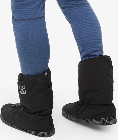 Пуховые тапки Bask Down Socks V3 Чёрный - Фото 4 большая